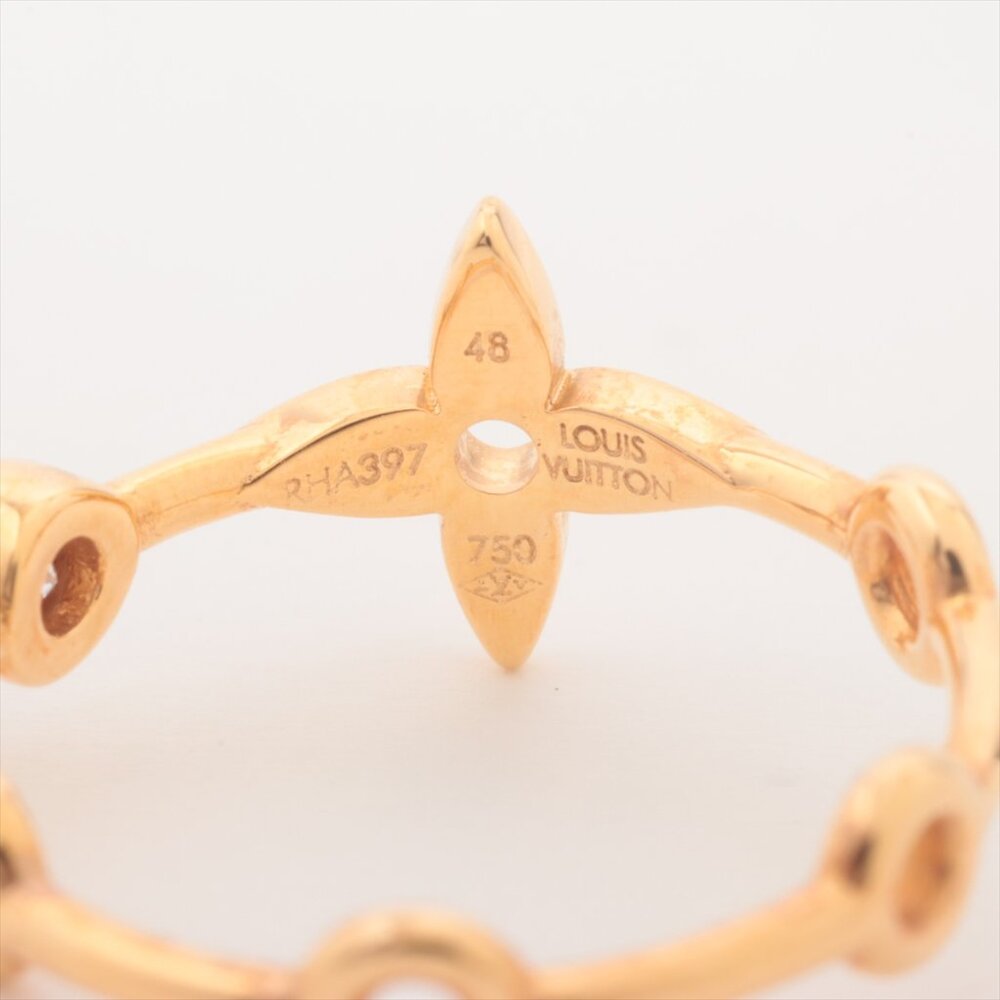 Louis Vuitton 18K Yellow Gold Monogram Idylle Blossom Stacking Band Set LOU74533 - Picture 4 of 6